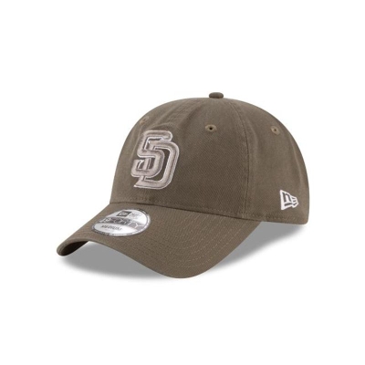 Brown San Diego Padres Hat - New Era MLB Core Fit Alt 49FORTY Fitted Caps USA6319485